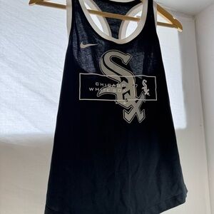 Nike Black Chicago White Sox Tank Top XS NEW